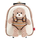 trolley rugzak Be My Friend Milly Bear 9,5 liter beige