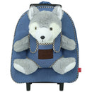 trolley rugzak Harry Husky 9 liter softcase blauw