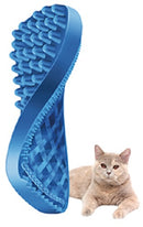 PET+ME KAT BORSTEL KORT HAAR BLAUW