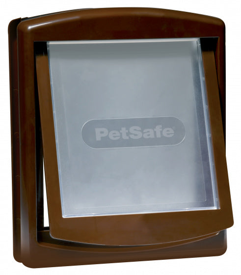 PETSAFE HONDENLUIK MEDIUM BRUIN/TRANPARANT 755