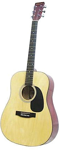 gitaar Western 001 dreadnought 105 cm bruin