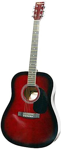 gitaar Western 001 dreadnought 105 cm rood