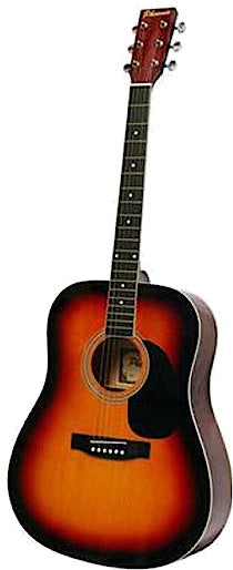 gitaar Western 001 vintage dreadnought 105 cm bruin