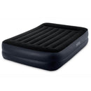 Intex 64124 Pillow Rest Raised Opblaasbed met Ingebouwde Pomp 203x152x42cm