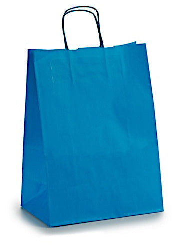 cadeautas Hawanna 24 x 12 x 39 cm papier blauw