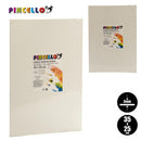 canvaspaneel 35 x 25 x 0,3 cm wit