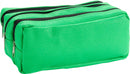 etui junior 21 x 10 x 5 cm zeil groen
