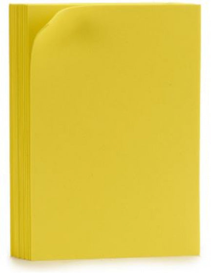 foamvel junior 30 x 20 cm EVA geel
