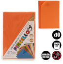 foamvel junior 30 x 20 cm EVA oranje