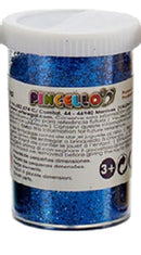 knutselglitters junior 80 gram blauw