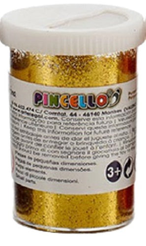 knutselglitters junior 80 gram geel