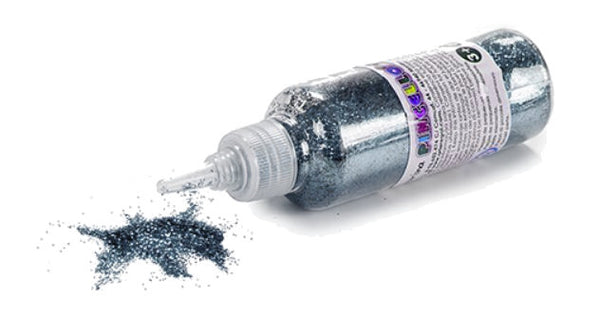 glitters in tube junior 70 gram zilver