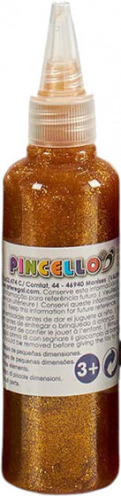 glitters in tube Metallic junior 80 gram goud