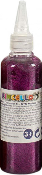 glitters in tube Metallic junior 80 gram paars