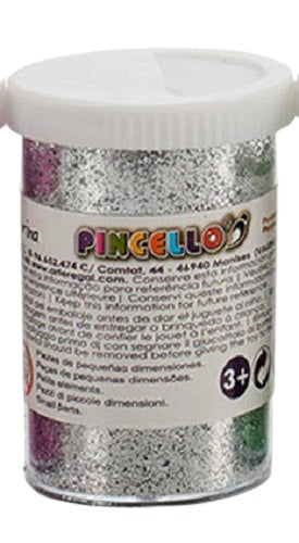 glitters junior 80 gram zilver