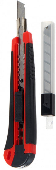 hobbymes staal rood/zwart 2-delig