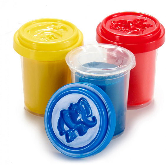 boetseerklei 60 gram geel/blauw/rood 3-delig