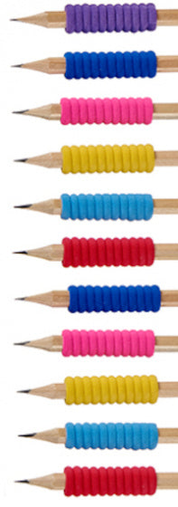 kleurpotloden 6 kleuren junior 18 cm hout 12-delig