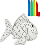 kleurset knuffel junior 22 x 6 x 19 cm pluche 5-delig