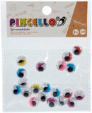 knutselset ogen junior 11 x 10 x 0,5 cm 20-delig