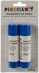 lijmstift junior 21 gram wit/blauw