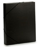 elastomap A4 23,5 x 32 cm karton zwart