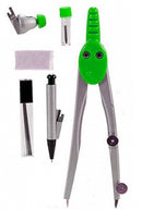 passerset 19 x 10 cm staal groen 7-delig