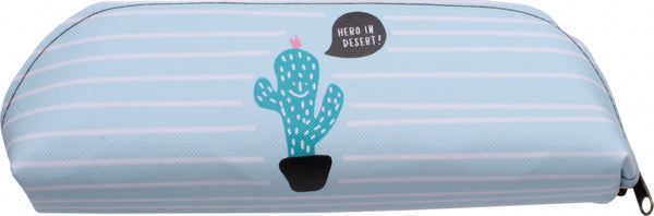 pennenetui junior 20 x 4 x 6,5 cm PVC turquoise