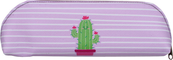 pennenetui meisjes 20 x 4 x 6,5 cm PVC lila
