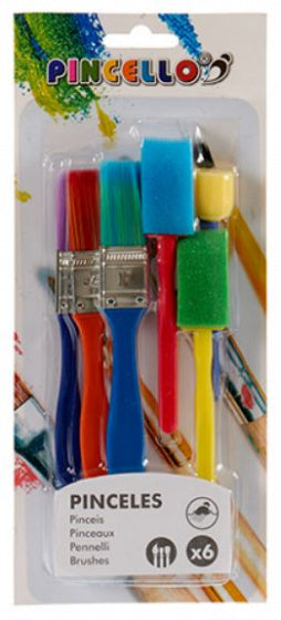 penselenset junior 6-delig