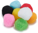 pompoms 1,5 cm textiel 50 stuks