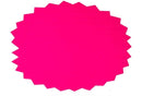 promotiestickers 26,5 x 25 cm papier roze 10 stuks