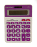 rekenmachine Solar 10 x 3,5 x 14 cm paars