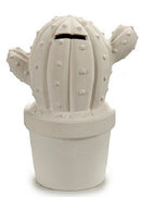 schilderset Cactus Spaarpot 16 cm keramiek 3-delig