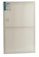 schildersdoek 70 x 50 x 2 cm canvas wit