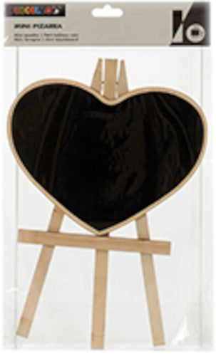 schildersezel hart 21 x 33 cm hout naturel/zwart