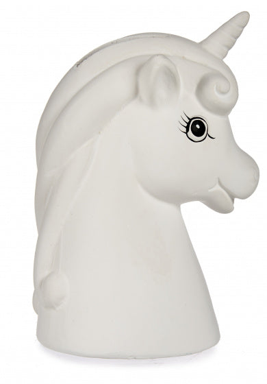 spaarpot verfset junior 14,5 cm keramiek wit 8-delig