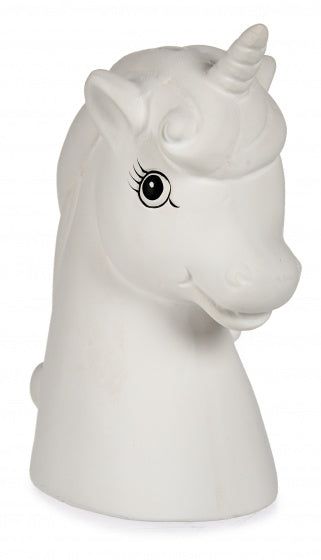 spaarpot verfset junior 14,5 cm keramiek wit 8-delig