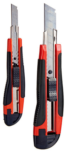 hobbymes staal rood/zwart 2 stuks