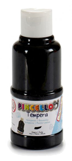 temperaverf junior 120 ml zwart
