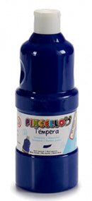temperaverf junior 400 ml donkerblauw