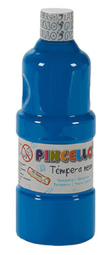 temperaverf Neon junior 400 ml lichtblauw