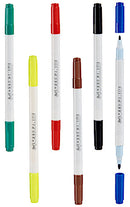 viltstiften dubbele punt 6-delig