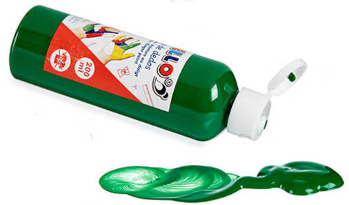 vingerverf junior 200 ml groen