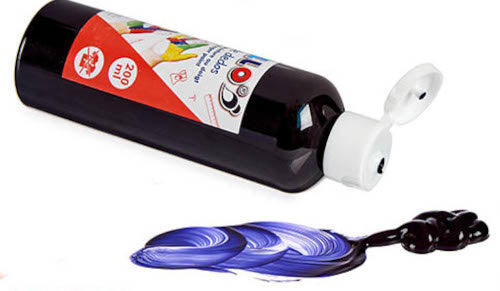 vingerverf junior 200 ml paars