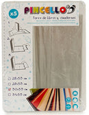 zelfklevend kaftpapier 30 x 53 cm papier wit 5-delig