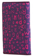 dagboek alfabet paars A5