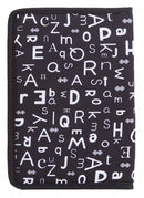 dagboek alfabet zwart A5