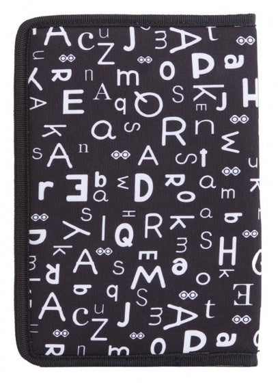 dagboek alfabet zwart A5