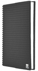 dagboek met siliconen paneel A5 zwart